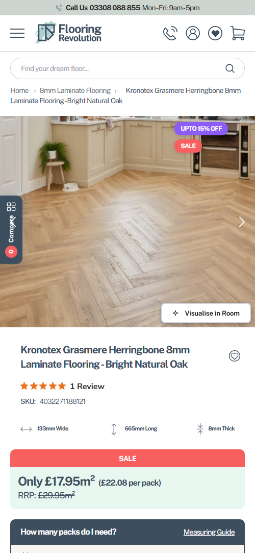 Flooring Revolution — mobile
