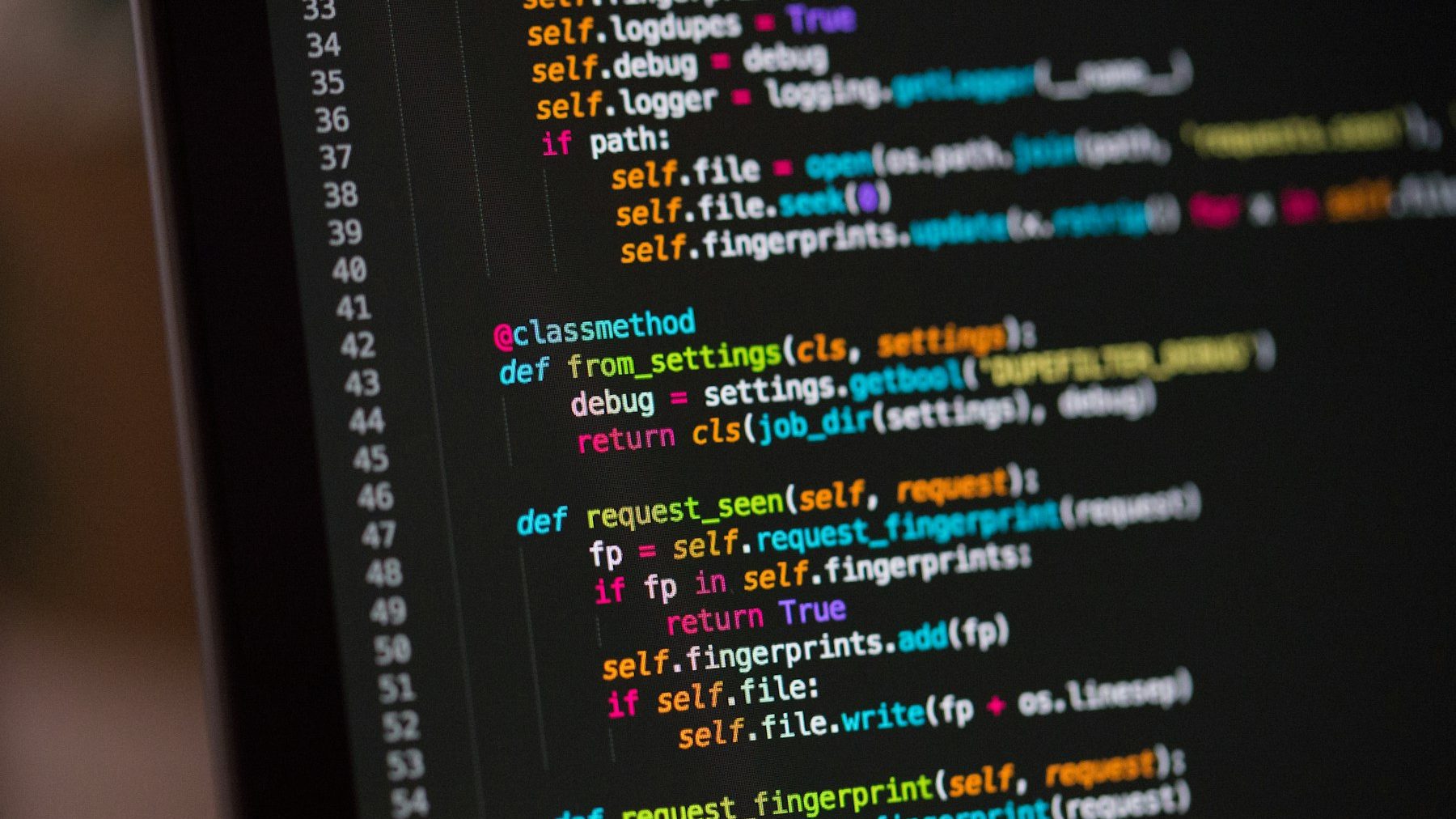 Unsupported ecommerce platform guide: a computer screen filled with code